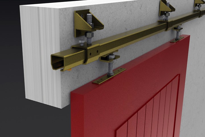 Industrial Sliding Door Track