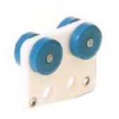 21.R32 Double Wheel Sliding Curtain Hanger